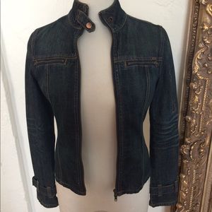 Billabong Motorcycle Jean Jacket Women’s Small